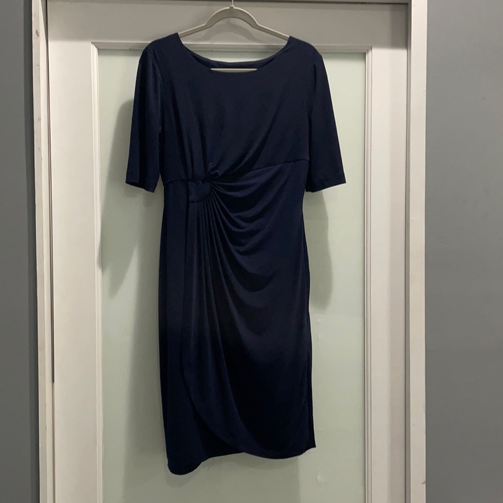 Navy blue dress